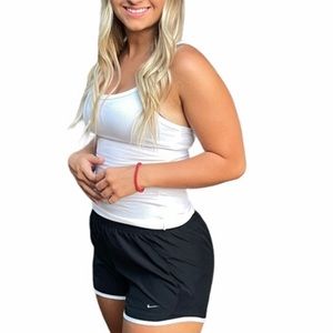 Nike Athletic Wear Running Shorts Black Size Medium